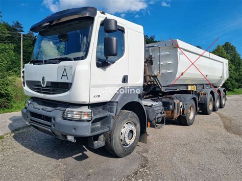 Renault KERAX 430 Full Steel Manual Truck Tractor For Sale Slovakia