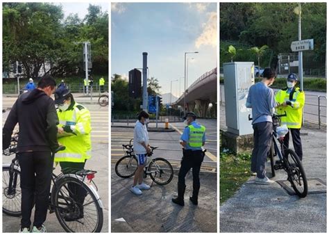 香港即時新聞 東方 打擊新界北單車違規 兩日共發150張傳票