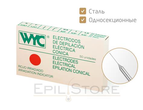 WYC (ВИК) - иглы для электроэпиляции
