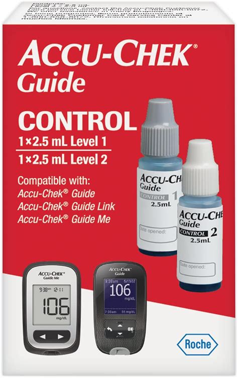 Buy Accu Chek Guide Glucose Control Solution For Blood Glucose Testing