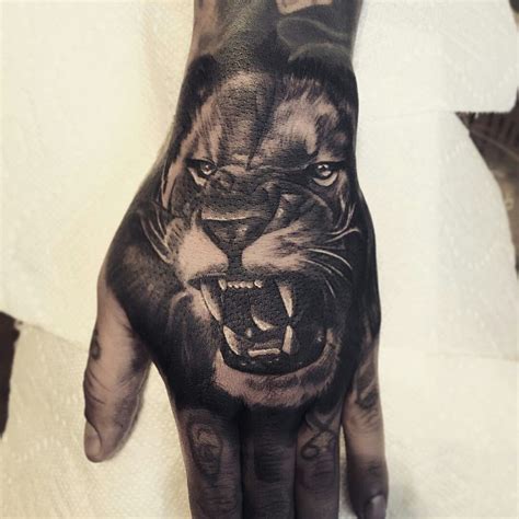 Tattoo Done By Fred Flores Leon Lion Liontattoo Tatuajes En La