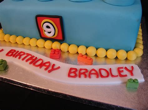 Lego Block Brick Fondant Cake Cakecentral