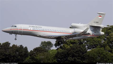 A Indonesian Air Force Dassault Falcon X Photo By Andi Bibby P