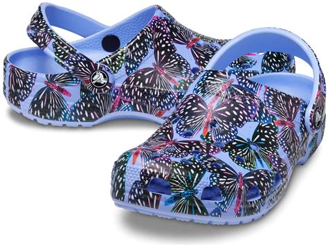 Crocs™ Classic Clog Seasonal Graphic In Blue Lyst