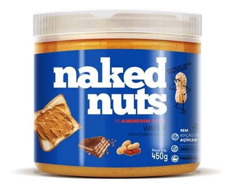 Pasta De Amendoim Naked Nuts Wafer De Chocolate G Full