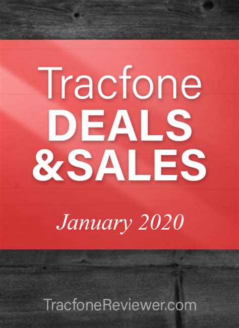 TracfoneReviewer: Tracfone Deals & Sales - January 2020