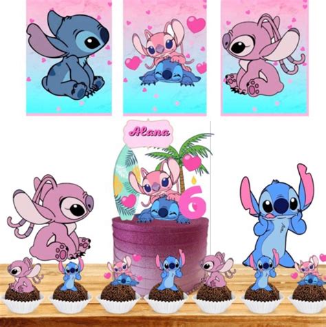 Kit É Só Um Bolinho Stitch Elo7 Produtos Especiais