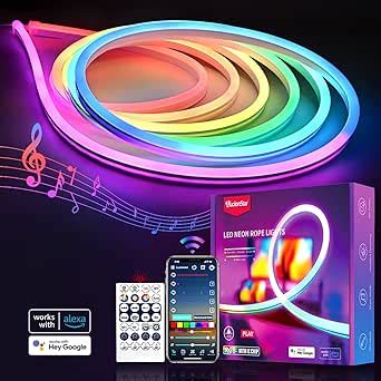 Lucienstar Neon Led Strip M Rgbic Neon Led Streifen Mit Wifi