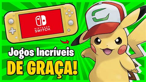 JOGOS GRATUITOS e IMPERDÍVEIS para o seu NINTENDO SWITCH YouTube