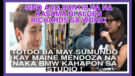 MAY SUMUNDO KAY MAINE MENDOZA SA STUDIO NG EB NA NAKA BMW SINO ANG