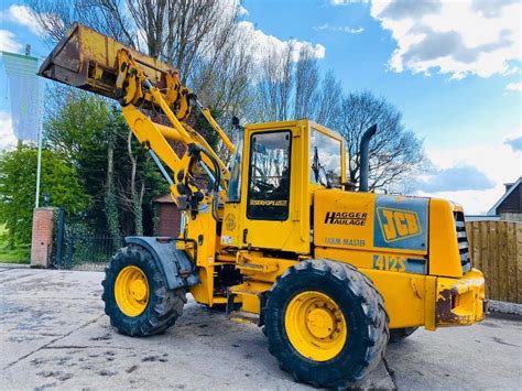 JCB 412S FARM SPECIAL 4WD LOADING SHOVEL C W TOE TIP BUCKET