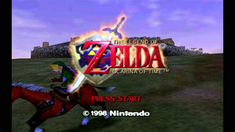 The Legend Of Zelda Ocarina Of Time Intro Hd Youtube