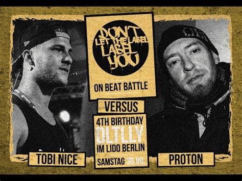 Proton Vs Tobi Nice DLTLLY OnBeatBattles B Day 4 Berlin 2017