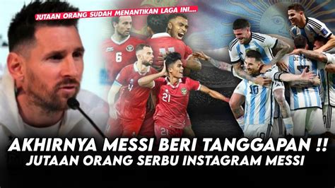 Sebut Negara Sepakbola Tergila Komentar Messi Setelah Instagram Nya Di