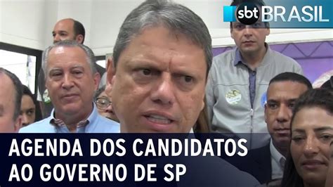 Sp Confira Agenda Desta Feira De Tarc Sio Haddad E Garcia Sbt