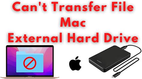 Can T Transfer Files From Mac To External Hard Drive Unable To Copy