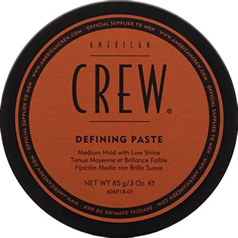 Mens Hair Paste By American Crew Medium Hold Hair Gel Low Shine 3