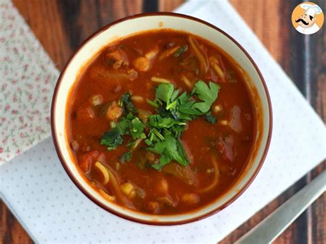 Harira sopa marroquí para el ramadán Receta Petitchef