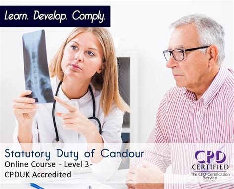 Statutory Duty Of Candour Level Online Course Cpduk Accredited