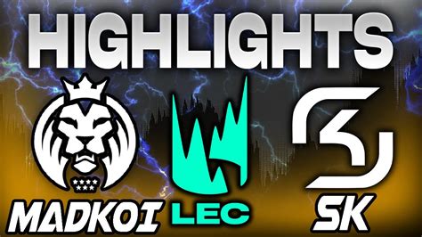 MAD LIONS KOI VS SK GAMING HIGHLIGHTS LEC 2024 WINTER SEASON JORNADA 2