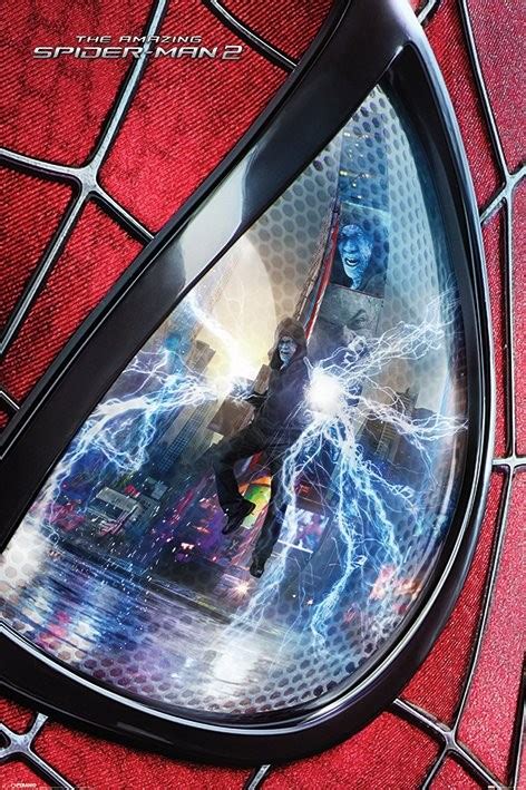 The Amazing Spider Man 2 Rise Of Electro Eye Poster Plakat Kaufen