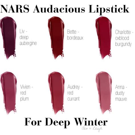 Luxury Fashion And Independent Designers Ssense Winter Lipstick Colors Deep Winter Nars