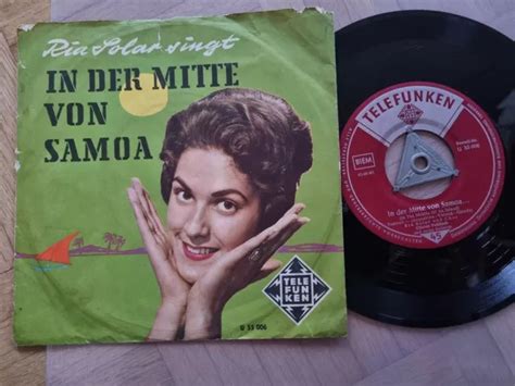 Ria Solar In Der Mitte Von Samoa Vinyl Germany Eur