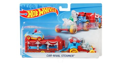 SET CAMION SI MASINA SPORT HOT WHEELS CARNIVAL STEAMER Arhiva Okazii Ro