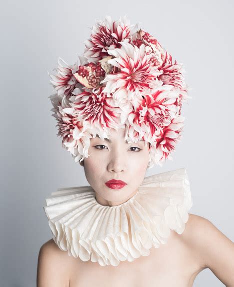 Takaya Incorporates Taxidermy Into Botanical Headdresses