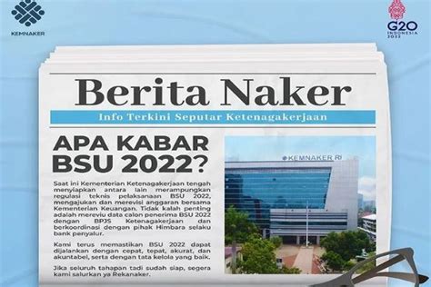 BSU Rp1 Juta Kembali Cair 2022 Ini 5 Langkah Cek Daftar Penerima Untuk