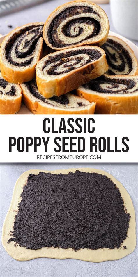 Poppy Seed Roll Recipes From Europe In Poppy Seed Kolache