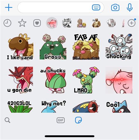 Funny Pokemon Digital Sticker Pack 6 Funny Twitch Stream Etsy