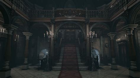 Artstation Resident Evil Main Hall Unreal 4 Demo Download Bow