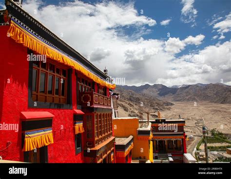 Thiksey monastery, Ladakh, Thiksey, India Stock Photo - Alamy