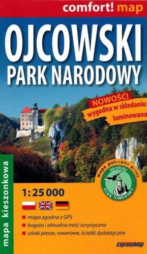 Ojcowski Park Narodowy Laminowana Mapa Expressmap