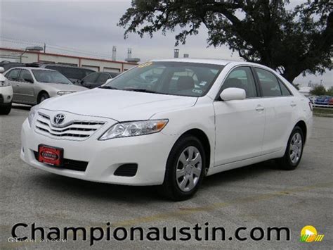 2011 Super White Toyota Camry Le 58238338 Car Color