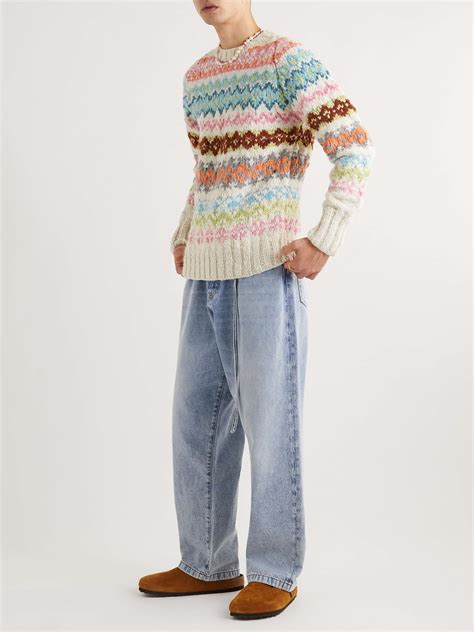 Merino Fair Isle Sweater Atelier Yuwa Ciao Jp