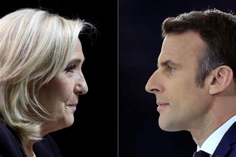 Debat Sengit Pilpres Perancis Le Pen Kekeh Larang Hijab Macron Bawa