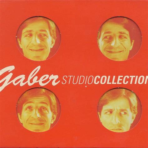 Giorgio Gaber Gaber Studio Collection Lyrics And Tracklist Genius