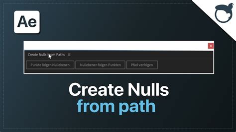 After Effects Create Nulls From Path Deutsch YouTube