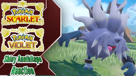 Shiny Annihilape Pokemon Scarlet And Violet Youtube