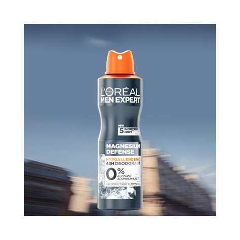 Lor Al Paris Men Expert Magnesium Defence D Odorant En Spray Pour