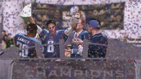 Madden NFL 16 - Tennessee Titans Super Bowl Celebration - YouTube