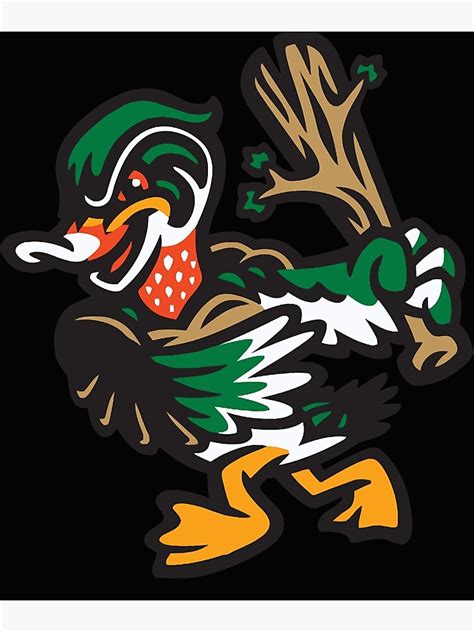 The Down East Wood Ducks 2 Essential T Shirtpng Poster For Sale By