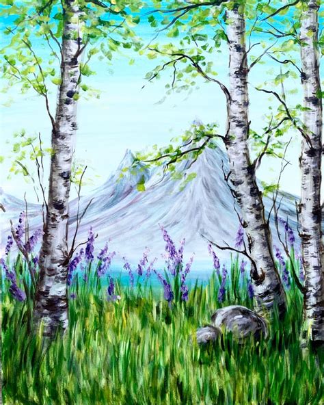 Springtime In The Mountains A PAINT SIP EVENT With Lisa Stir Up