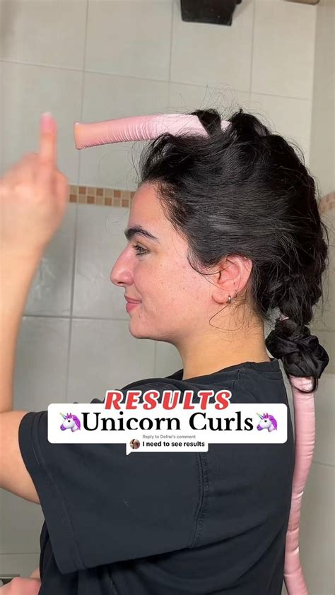 Unicorn Heatless Curls Overnight Curls Heatless Hairstyles In