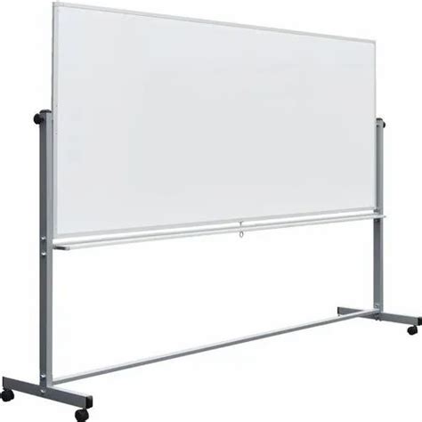 Luxor White Double Sided Magnetic Whiteboard, Board Size: 96 x 40 Inch ...