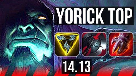 Yorick Vs Dr Mundo Top 1211 6 Solo Kills Legendary Euw