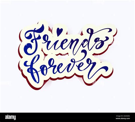 Best friends forever Cut Out Stock Images & Pictures - Alamy