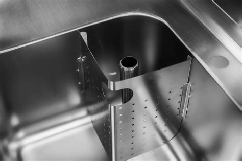 Economy Stainless Steel Double Drainer Catering Sink 1500mm